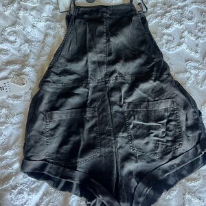 Billabong Gray Cargo Jumpsuit Casual Resort Wear